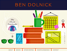 Tablet Screenshot of bendolnick.com